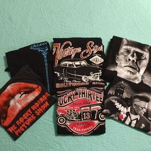 6 size Large T-Shirt Lot